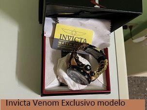 Invicta Venom en su caja, modelo 2778, 1000 metros de profundidad - Img main-image