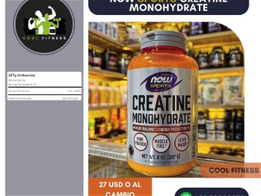 ☎️⚡⚡*Creatina Monohidratada NOW Foods* - Img main-image-41579952