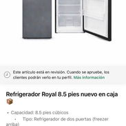 VENTA DE REFRIGERADORES 8.5 pies cubicos. - Img 54745125