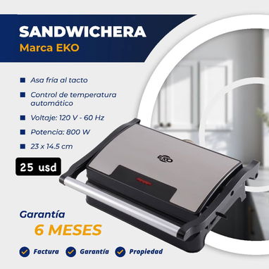Sandwichera nuevas con garantía - Img 113455445
