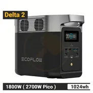 EcoFlow DELTA 2 con 1024Wh, 1800W - Pico 2700W, Batería LiFePO Expandible hasta 3kWh Estación de Energía Portátil - Img 53072201