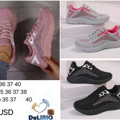 Hermosos y cómodos tenis para mujer - 7/9