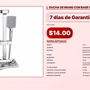 DUCHA DE MANO CON BASE S.P.C . - Img 57006146