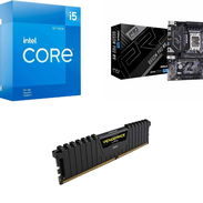 🛡️ Kit Pro 🛡️ Core i5-12400🔹Corsair Vengeance 8GB (Ampliable)🔹ASRock B660M PRO RS 📦0km - Img 54196992