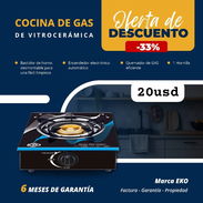 Cocina de gas vitrocerámica.... - Img 55026199