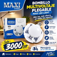 Bombillo MultiVoltaje Plegable Maxi Led Light 110V Ahorra un 90% de Consumo - Img 58055579