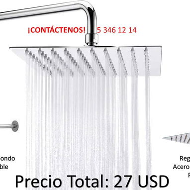 Regaderas de Acero Inoxidable - Img 113523000