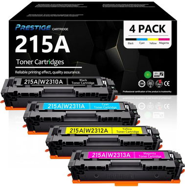 Paquete de 4 cartuchos de tóner 215A (con chip) MFP M183fW M182 Color Laserjet Pro MFP M182nw M183fw M155 M182 M183 - Img 85611524