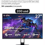 - Vendo monitor gamer KTC de 27 pulgadas y 280 hz - Img 55617485