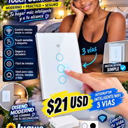 💥💡🔥 ¡DALE UN TOQUE INTELIGENTE Y MODERNO A TU HOGAR! 🔥💡💥 🏡✨ ¡INTERRUPTOR INTELIGENTE WIFI DE 3 VÍAS! ✨🏡 ¿Te imag - Img 58249514