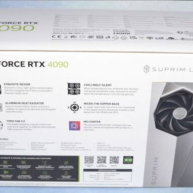 MSI GeForce RTX 4090 Suprim Liquid X 24G - 7/8
