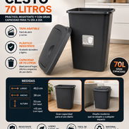 Cesto de basura de 70L (CV) - Img 56687033