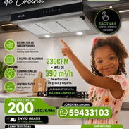 *wa.me/59433103                            ✨ CAMPANAS EXTRACTORAS DE COCINA DRIJA con ""DETALLES EN NEGRO""✨*       🏡 ¡ - Img 56631725