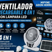 Ventilador recargable - Img 58062562