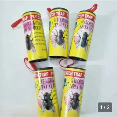 Atrapa moscas, cinta adhesiva para mosca, rollo eficiente contra insectos - Img 122585152