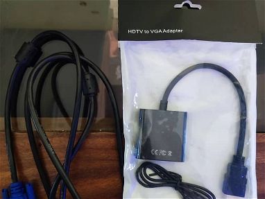 Adaptador HDMI-VGA nuevo con cable VGA-VGA - Img main-image