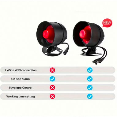 🚨 Kit de alarma inalámbrica KERUI con Wi-Fi — Control desde el celular - 2/6