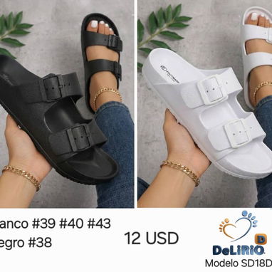 Sandalias 100% engomadas - Img 123450787