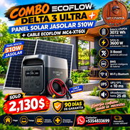 ⚡DELTA 3 ULTRA ⚡ + PS JASOLAR 510W BIFACIAL + CABLE CONEXIÓN 2.5 M. TENEMOS MENSAJERÍA FACTURA Y GARANTÍA. 📲 54833699 - Img 57704231