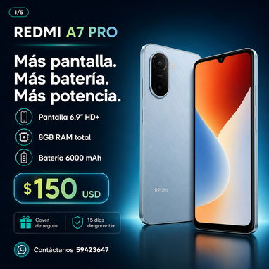 🚨📱 REDMI A7 PRO DISPONIBLE - Img 123927245