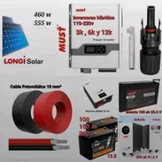 Kit completo de paneles solares y cosas por separado - Img 51365210