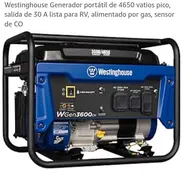 Oferta!!! Vendo Planta Eléctrica Westinghouse, con capacidad de 4650 Wats - Img 52191177