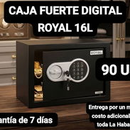 CAJA FUERTE DIGITAL ROYAL 16L, Garantía de 7 días, Entrega por un mínimo costo adicional para toda La Habana - Img 55536544
