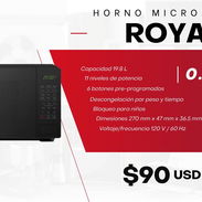 Microonda royal 19.8L 11 niveles de potencia - Img 55158882