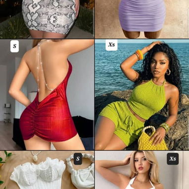 ¡Luces Espectacular! Vestidos y Conjuntos Elegantes de Mujer - Variedad de Tallas y Estilos - 6/10