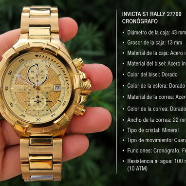 Hermosos relojes Invicta y Rolex con mensajería incluida - Img 122263236