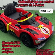 Carritos eléctricos con control remoto para los niños y niñas de la casa - Img 55934578