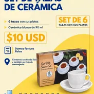 SET DE TAZAS DE CERÁMICA - Img 57837800