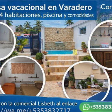 Casas vacacionales - 8/10