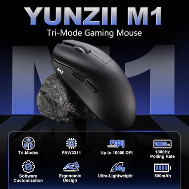 Mouse para Gaming y Productividad Yunzii M1 - Img 122649025