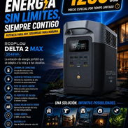 📦 *Estación portátil Ecoflow 2400Wh Delta 2 Max* 💰 *Precio:* $1260 USD 🛡️ *Garantía:* 6 meses *Certificado de Copexte - Img 55403051