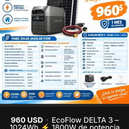 EcoFlow DELTA 3 – 1024Wh + Panel solar de 510 W+ Cable MC4 - Img 57377438