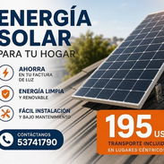 Panel solar con mensajería Gratis en lugares céntricos de La - Img 57801684