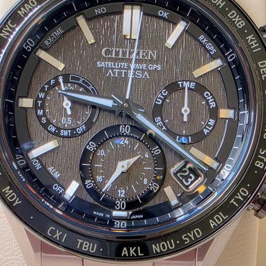 🔥 gama alta 🔥 uno de los buque insignia de la marca  🕰 citizen eco drive attesa satellite wave gps - Img 122138469