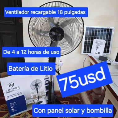 Ventilador  marca  Cooper premiun - Img 126901656