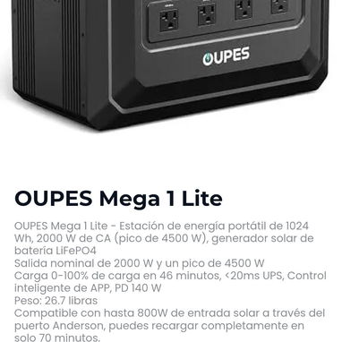 Respaldo energético - estaciones de energía - 2/10