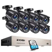 Sistema de seguridad zosi 8 canales / camara - Img 56389923