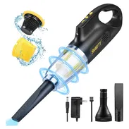 SHAWTY® Aspiradora Portátil Inalámbrico De Mano Para Hogar Auto 10000PA, 600ml 2 Filtros - Img 51415124