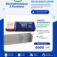 Varillas de soldar 6013, ⚪3.2mm. 35cm de largo. Electrodos. - Img 55599496