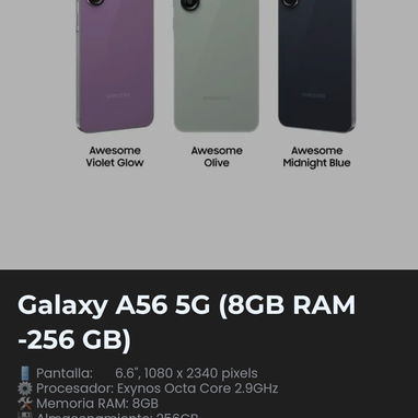 Venta de SAMSUNG GALAXY - 6/10