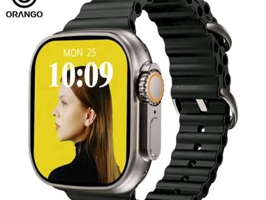 ✨⌚SMART WATCH  Reloj inteligente⌚ 🧠 T 10 ultra ✨ alta gama👌 última generación súper calidad  colores 🌈 color crema 🌑 - Img 66972925