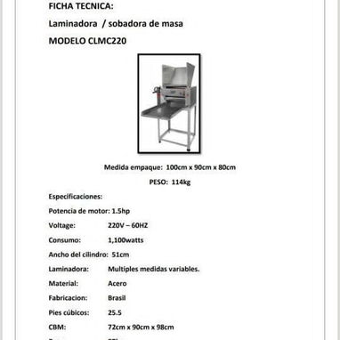 LAMINADORAS SOBADORAS INDUSTRIALES – MULTIPLIQUE SU PRODUCCIÓN - Img 124856519