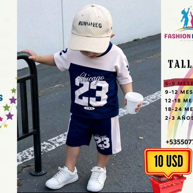 CONJUNTOS DE SHORT PARA NIÑOS - Img 122767021