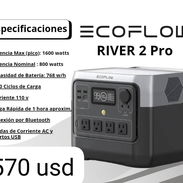 Ecoflow river 2 pro. Domicilio en cienfuegos. - Img 56266213