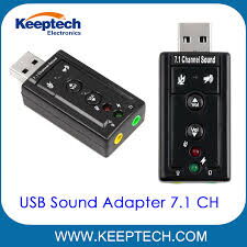 Adaptador de Audio por USB, virtual 7.1//con controladores de volumen// - Img main-image