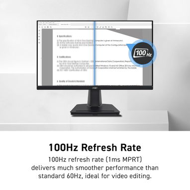 Monitor de computadora msi PRO MP225V, 22 pulgadas, 1920 x 1080 (FHD), 100Hz,new 58215418 - Img 119432953